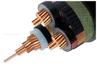 Revista cables de 6/10 (12) del kilovoltio 3 de la base del cable transmisión con cobre aislados XLPE del milivoltio defendió el cable eléctrico Unarmored