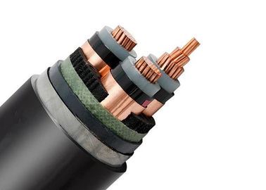 Cable acorazado 50Hz 8,7/del cable de transmisión de la base de la envoltura 3 del PVC YJV22 15 kilovoltios