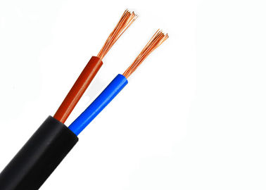 El cable flexible del conductor de cobre de la base multi de la forma redonda, PVC forró el cable eléctrico
