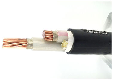 Cable del IEC 60502-1 de dos bases | Cu-conductor/XLPE/PVC del cable de transmisión del aislamiento de XLPE