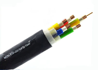 Cable de alambre eléctrico resistente al fuego de cuatro bases para las distribuciones locales de la energía