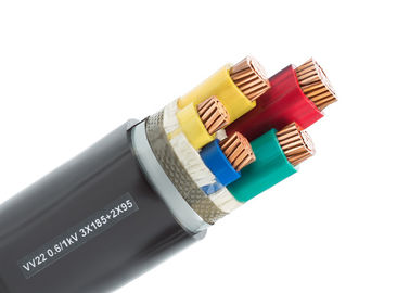0.6/1kV cable eléctrico aislado PVC, cable del conductor de cobre